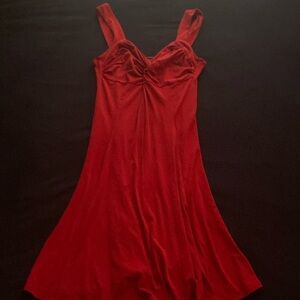 Red Velvet Dress
